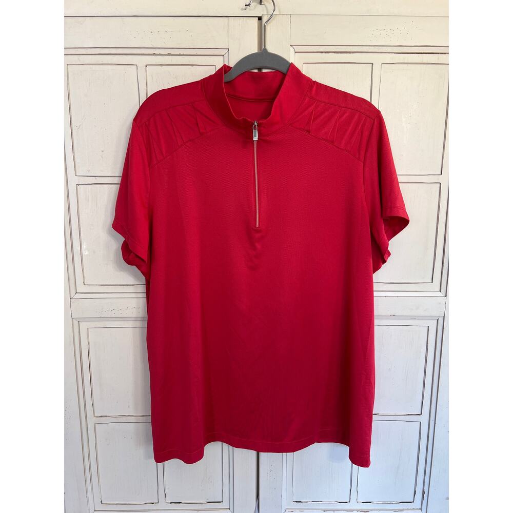 Tail Activewear size XXL women’s Ted 1/4 zip top